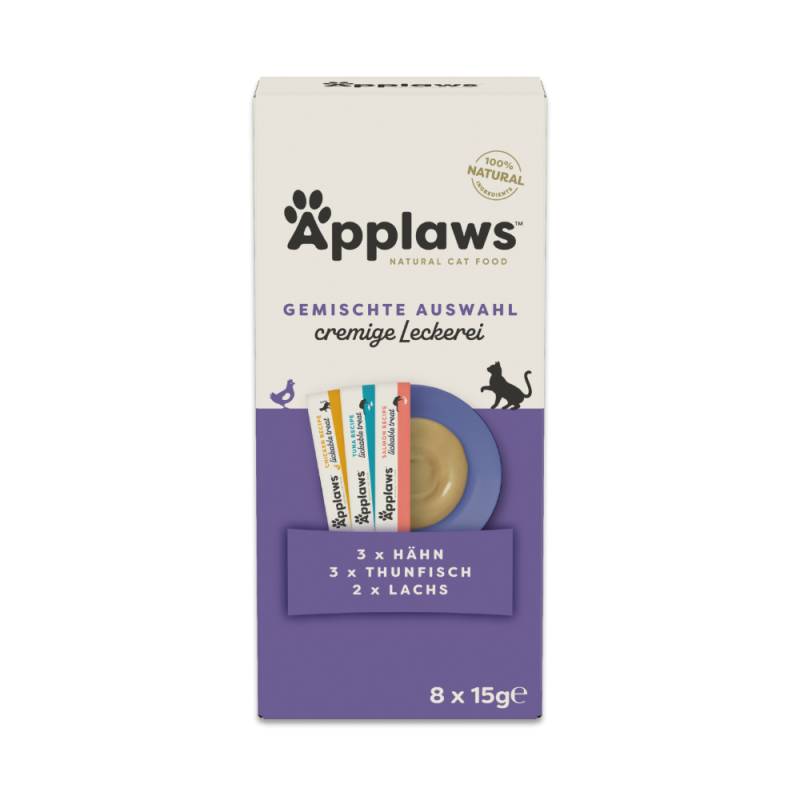 Applaws Cremige Leckerei 8 x 15 g - Mixpaket (3 Sorten) von Applaws