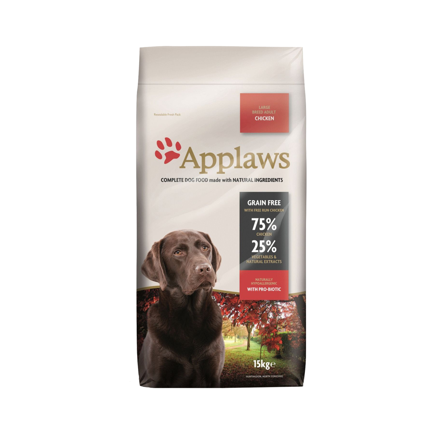 Applaws Dog - Adult Large Breed - Chicken - 15 kg Applaws Dog - Adult Large Breed - Chicken - 15 kg von Applaws