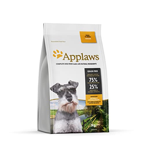 Applaws Katze Trockenfutter Senior alle Rassen mit Huhn, 1er Pack (1 x 2 kg) von Applaws