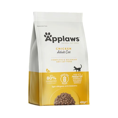 Applaws Katze Trockenfutter mit Hühnchen, 1er Pack (1 x 400 g) von Applaws