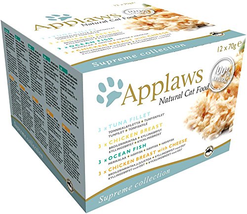 Applaws Katzenfutter Dose Supreme Auswahl Multi Pack 12 x 70g (Pack von 4) von Applaws