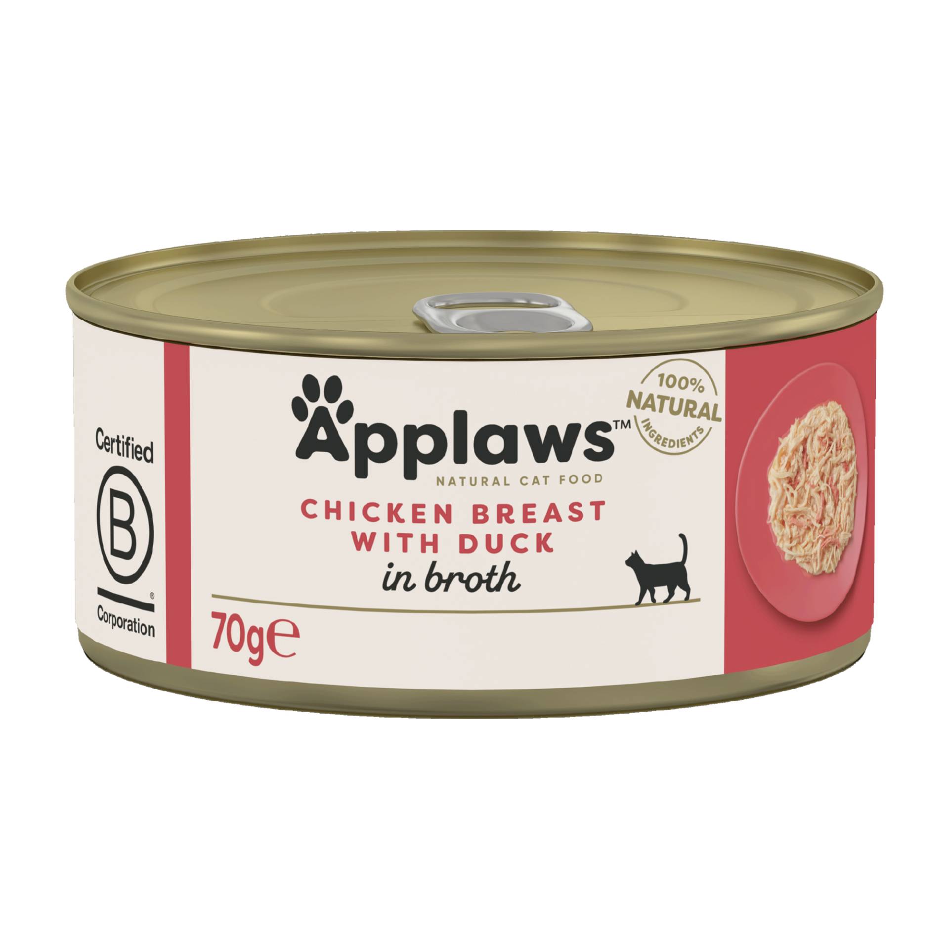 Applaws Katzenfutter - Dosen - Chicken Breast & Duck - 24 x 70 g von Applaws