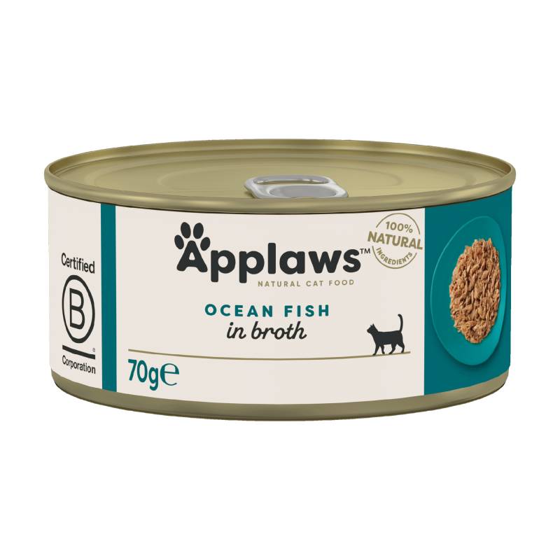 Applaws Katzenfutter - Dosen - Ocean Fish - 24 x 70 g von Applaws