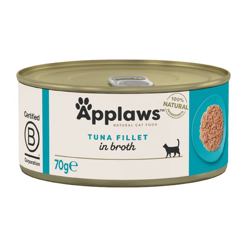 Applaws Katzenfutter - Dosen - Tuna Fillet - 24 x 70 g von Applaws