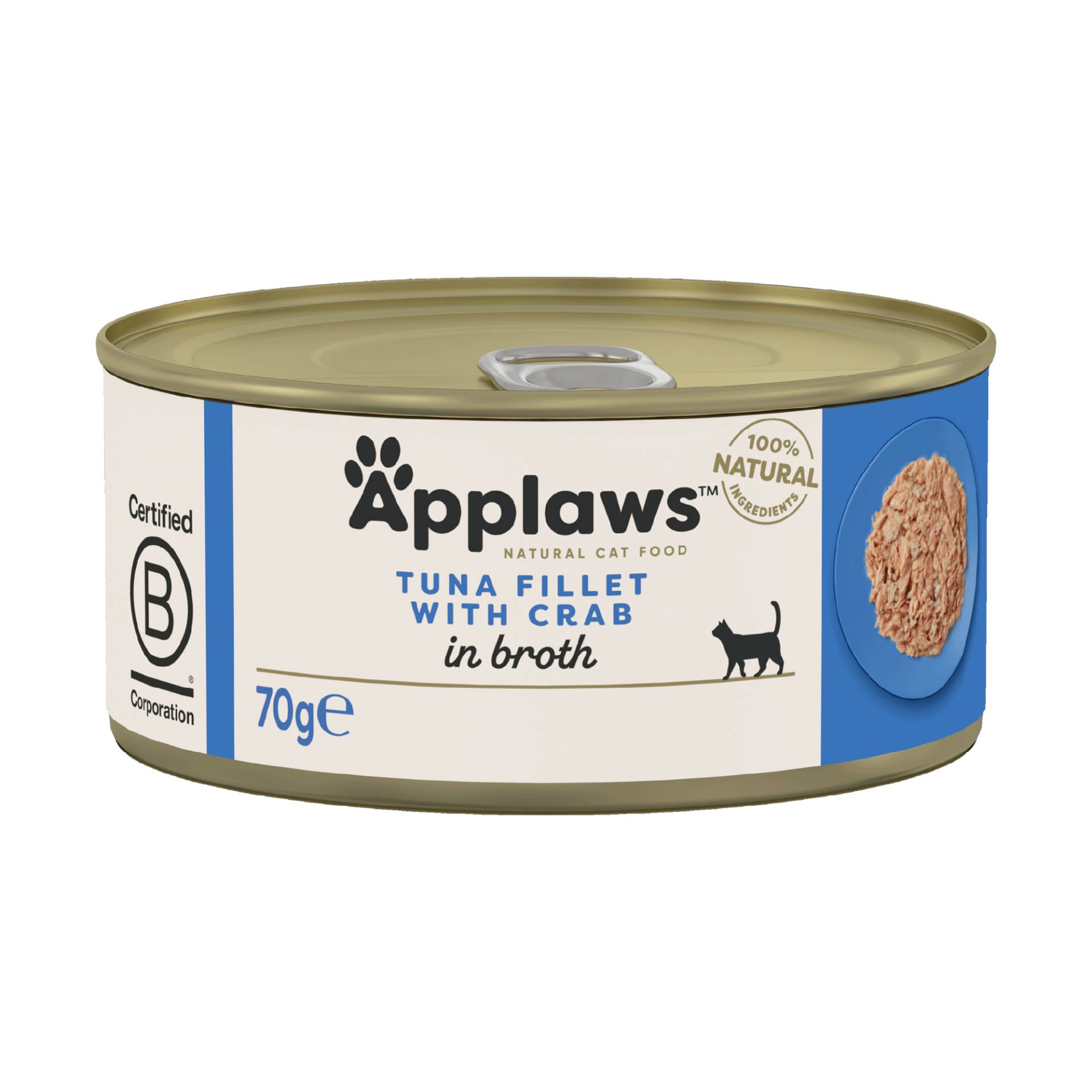 Applaws Katzenfutter - Dosen - Tuna Fillet & Crab - 24 x 70 g Applaws Katzenfutter - Dosen - Tuna Fillet & Crab - 24 x 70 g von Applaws