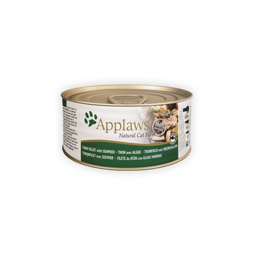 Applaws Katzenfutter - Dosen - Tuna Fillet & Seaweed - 24 x 70 g von Applaws