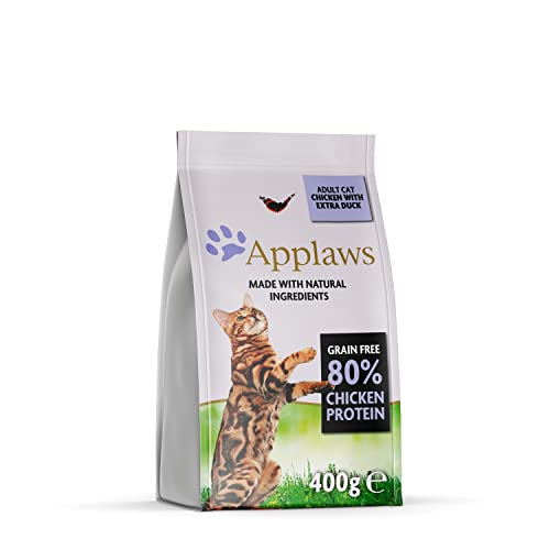 Applaws Katzentrockenfutter Adult, Erwachsene - Huhn mit Ente, getreidefrei und komplett 6 x 400g Applaws Katzentrockenfutter Adult, Erwachsene - Huhn mit Ente, getreidefrei und komplett 6 x 400g von Applaws