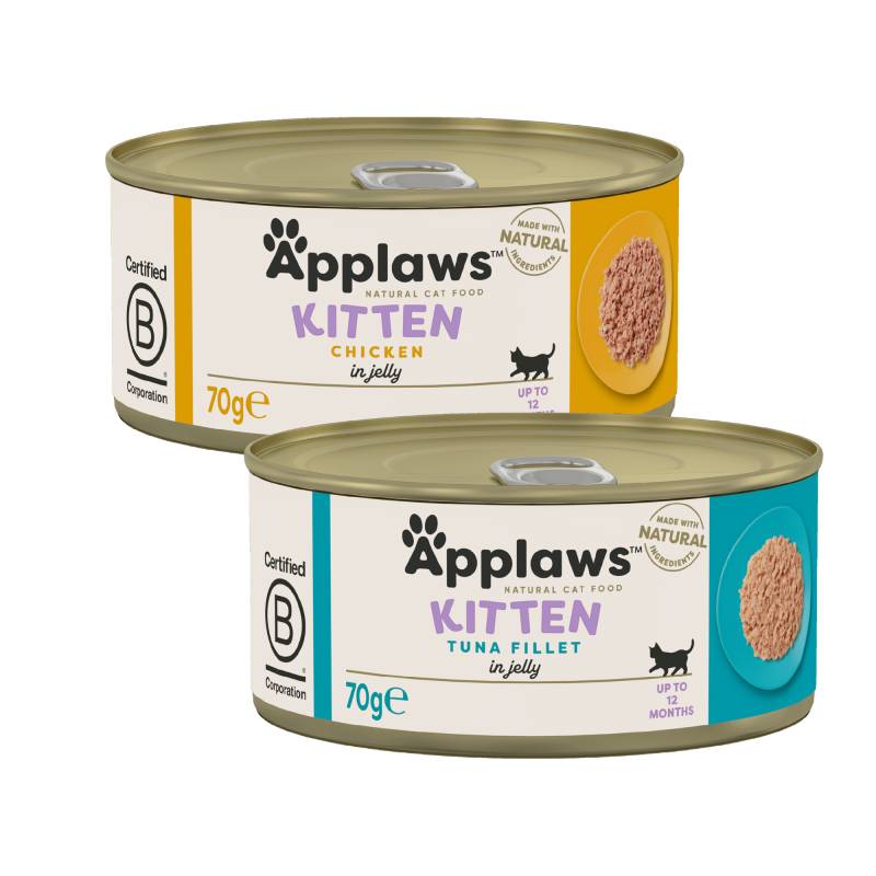 Applaws Kittenfutter - Dosen - Huhn - 24 x 70 g von Applaws