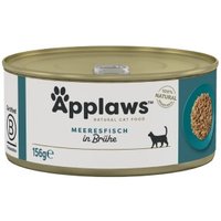 Applaws Nassfutter Katze Adult in Brühe Seefisch 48x156 g Applaws Nassfutter Katze Adult in Brühe Seefisch 48x156 g von Applaws