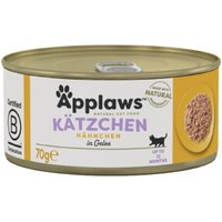Applaws Nassfutter Kitten in Gelee Huhn 24x70 g Applaws Nassfutter Kitten in Gelee Huhn 24x70 g von Applaws