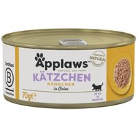 Applaws Nassfutter Kitten in Gelee Huhn 48x70 g Applaws Nassfutter Kitten in Gelee Huhn 48x70 g von Applaws
