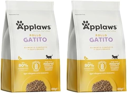 Applaws Pet Food, Kätzchen, Huhn, 400 g (2er Pack) von Applaws