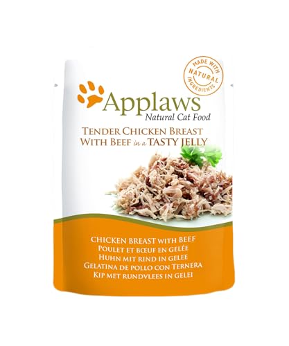 Applaws Pouch, Huhn+Hühnerleber in Gelee von Applaws