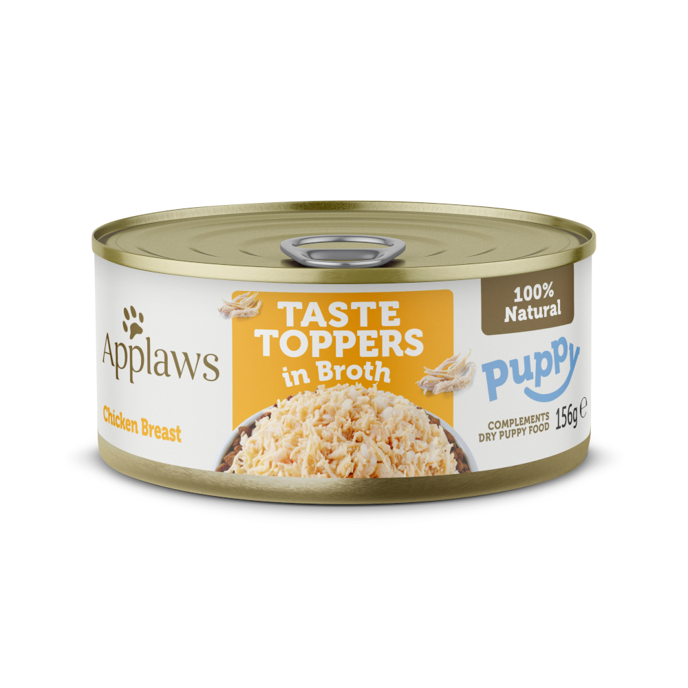 Applaws Puppy Taste Toppers in Brühe 6 x 156 g - Hähnchenbrust Applaws Puppy Taste Toppers in Brühe 6 x 156 g - Hähnchenbrust von Applaws