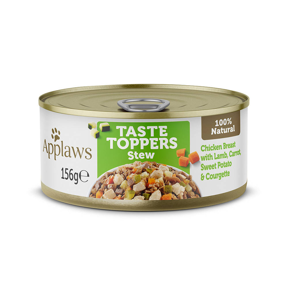 Applaws Taste Toppers Stew 6 x 156 g - Huhn mit Lamm von Applaws
