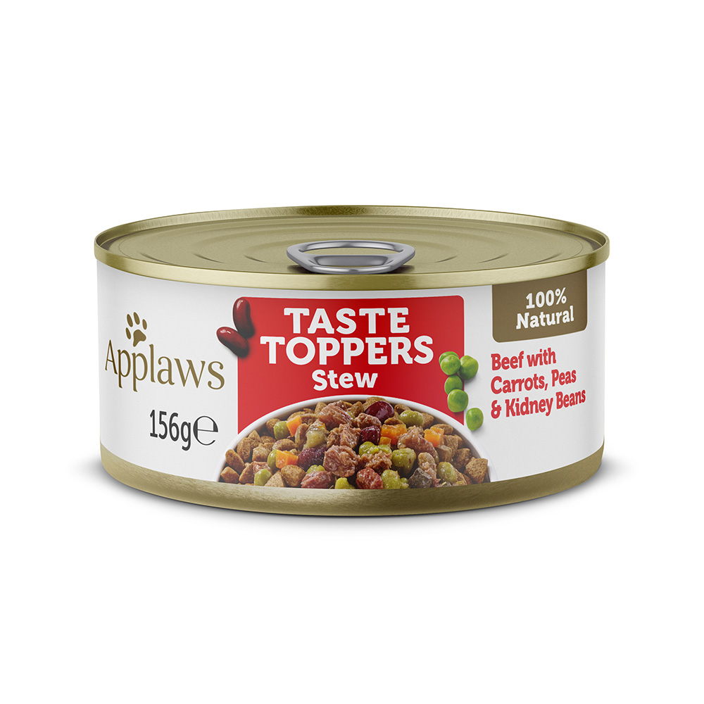 Applaws Taste Toppers Stew 6 x 156 g - Rind von Applaws