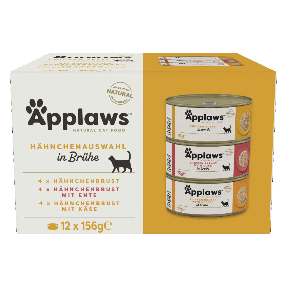 Probiermix Applaws 12 x 156 g - Huhn in Brühe Probiermix Applaws 12 x 156 g - Huhn in Brühe von Applaws