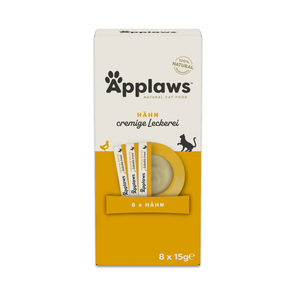 Sparpaket Applaws Cremige Leckerei 32 x 15 g - Huhn von Applaws
