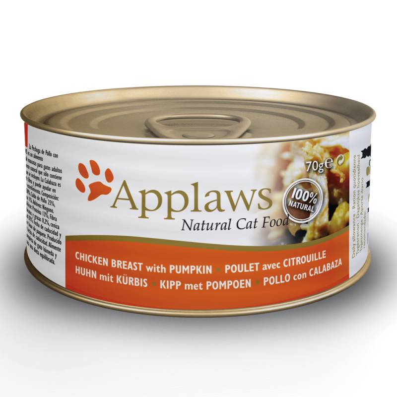 Sparpaket Applaws in Brühe 24 x 70 g - Hühnchenbrust & Kürbis Sparpaket Applaws in Brühe 24 x 70 g - Hühnchenbrust & Kürbis von Applaws