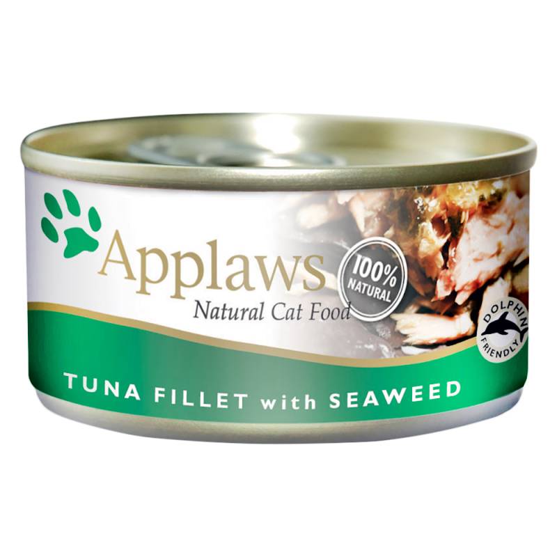 Sparpaket Applaws in Brühe 24 x 70 g - Thunfisch & Seetang Sparpaket Applaws in Brühe 24 x 70 g - Thunfisch & Seetang von Applaws
