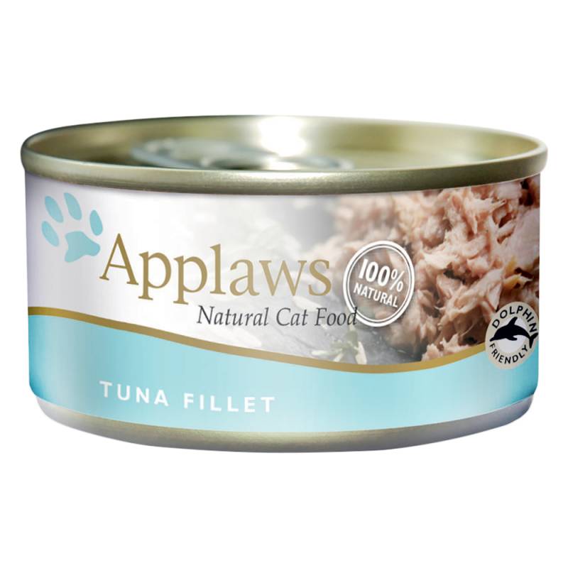 Sparpaket Applaws in Brühe 24 x 70 g - Thunfischfilet Sparpaket Applaws in Brühe 24 x 70 g - Thunfischfilet von Applaws