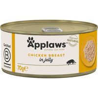 Sparpaket Applaws in Jelly 24 x 70 g - Huhn von Applaws