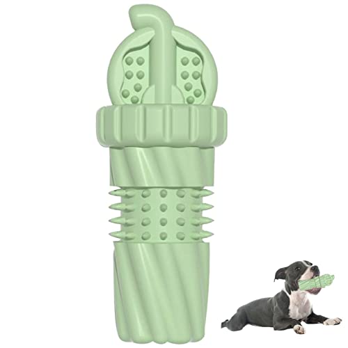 Appoo Robustes Hundespielzeug | Rubber Barbed Cola Cup Shape Unzerstörbares Hundespielzeug für die Reinigung der Hundezähne,Natürliches TRP Dog Cola Cup Shape Interaktives Hundespielzeug von Appoo