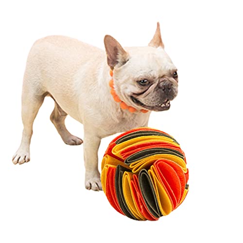 Appoo Schnüffelball | Hundespielball gegen Langeweile,Hundepuzzlespielzeug Interaktives Hundespielzeug Ball mit langsamer Fütterung zum Stressabbau von Appoo