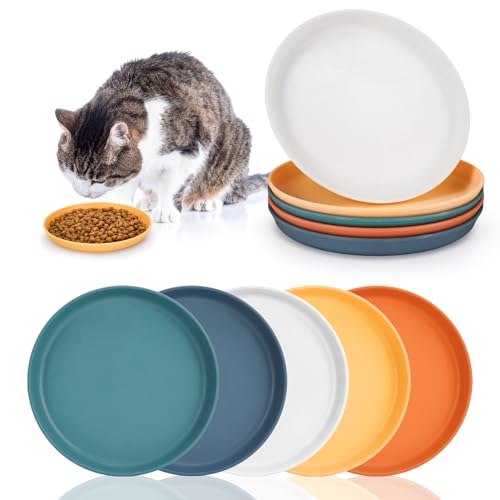 Apricitie 5 Stück Fressnapf Katze Futternapf Katzenschüssel Flach Katzennapf 5,9 Zoll Runder Flache Katzennäpfe Bunt Katzenfutter Napfset für Trockenfutter und Nassfutter Apricitie 5 Stück Fressnapf Katze Futternapf Katzenschüssel Flach Katzennapf 5,9 Zoll Runder Flache Katzennäpfe Bunt Katzenfutter Napfset für Trockenfutter und Nassfutter von Apricitie