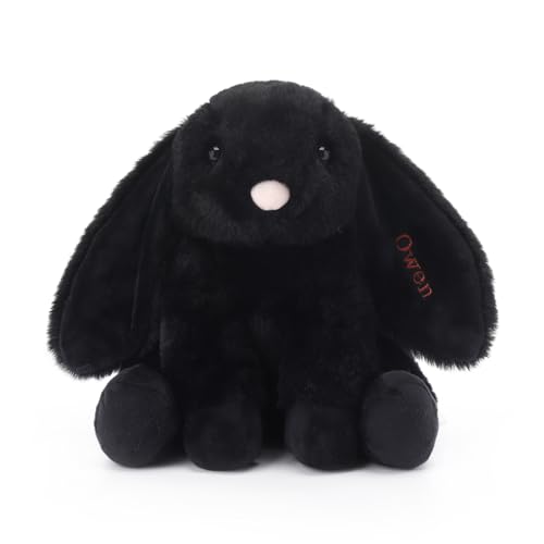 Apricot Lamb personalisierte Schwarz Kaninchen Hase Plüschtier Plüsch Spielzeug Apricot Lamb personalisierte Schwarz Kaninchen Hase Plüschtier Plüsch Spielzeug von Apricot Lamb