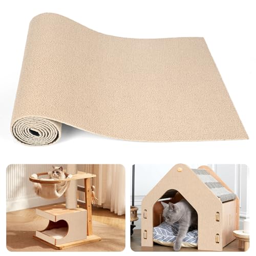 Apritsce Kratzmatte Katze, 40 x 200cm Kratzmatte Selbstklebend, rutschfest DIY Kratzteppich Katze für Schützt Teppiche Wand Sofa und Katzenkratzern Vorzubeugen Apritsce Kratzmatte Katze, 40 x 200cm Kratzmatte Selbstklebend, rutschfest DIY Kratzteppich Katze für Schützt Teppiche Wand Sofa und Katzenkratzern Vorzubeugen von Apritsce