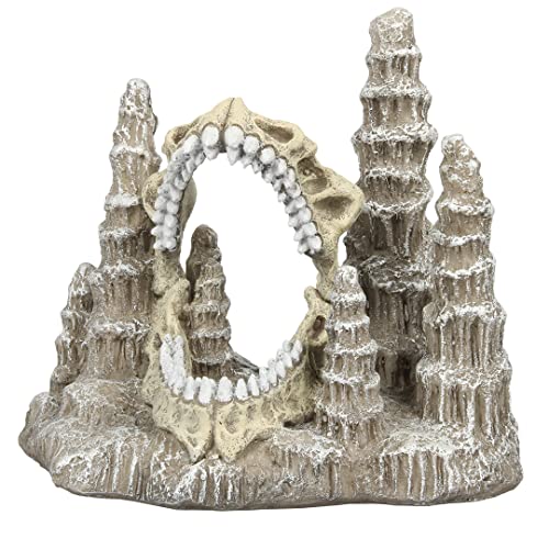 Aqua Della, Dekoration für Aquarium, Stalagmite 7, 16,8 x 10,2 x 15 cm, Ornament aus Polyesterharz, ungiftig und pH-neutral, für Aquarien, Süß- und Salzwasser, extrem detailliert von Aqua Della