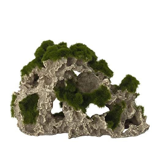 Aqua Della, Dekoration für Aquarium, römischer Schädel S - 11x7,3 x 9,5 cm, Ornament in Polyesterharz, Nicht -toxischem und neutralem pH, für frisches und gesalzenes Wasseraquarium von Smurfs AquaDella