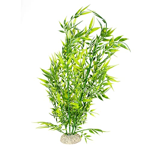 Aqua Della, Pflanze Bamboo XL – Höhe 37 cm, Grün, Fisch, Grün, Fisch von Aqua Della
