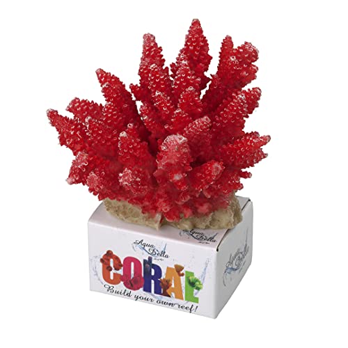 Aqua Della, Dekoration für Aquarium, Gesichtsbaum 1 14x12.5x19 cm, Ornament in Polyesterharz, ungiftigem und neutralem pH -Wert für frisches und gesalzenes Wasseraquarium, von Smurfs AquaDella