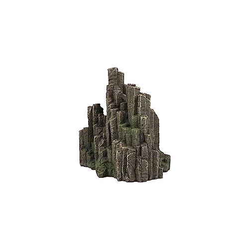 Aqua Della Lava Crack Rock S – 12,4 x 8,2 x 11 cm, Grau von Smurfs AquaDella
