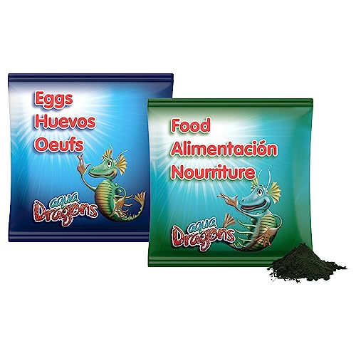 Aqua Dragon Starter Kit, Schlüpfen und Züchten von Unterwasserhaustieren zu Hause, pädagogisches STEM-Spielzeug mit Eiern und Tierfutter, 1 Packung Aqua Dragon Starter Kit, Schlüpfen und Züchten von Unterwasserhaustieren zu Hause, pädagogisches STEM-Spielzeug mit Eiern und Tierfutter, 1 Packung von Aqua Dragons