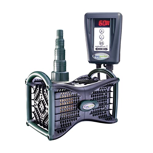 Aquagarden Energy Saver Teichpumpe 4500-9000 | digitale, stromsparende Wasserpumpe mit Motorschutz & Trockenlaufschutz für Teiche bis 9000 Liter Aquagarden Energy Saver Teichpumpe 4500-9000 | digitale, stromsparende Wasserpumpe mit Motorschutz & Trockenlaufschutz für Teiche bis 9000 Liter von Aqua Garden