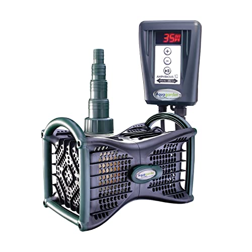 Aquagarden Energy Saver Teichpumpe 3000-6000| stromsparende, digitale Wasserpumpe mit Motorschutz & Trockenlaufschutz für Teiche bis 6000 Liter Aquagarden Energy Saver Teichpumpe 3000-6000| stromsparende, digitale Wasserpumpe mit Motorschutz & Trockenlaufschutz für Teiche bis 6000 Liter von Aqua Garden