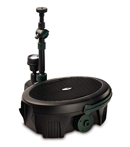 Aquagarden Inpond 3000, Teich- und Wasserpumpe, Filter, UV-Klärer, LED-Strahler und Springbrunnen, Komplettlösung für einen sauberen, klaren und schönen Teich, für Teiche bis zu 3000 Liter, Schwarz Aquagarden Inpond 3000, Teich- und Wasserpumpe, Filter, UV-Klärer, LED-Strahler und Springbrunnen, Komplettlösung für einen sauberen, klaren und schönen Teich, für Teiche bis zu 3000 Liter, Schwarz von Aqua Garden