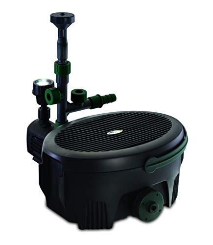 Aquagarden Inpond 6000, Teich- und Wasserpumpe, Filter, UV-Klärer, LED-Strahler und Springbrunnen, Komplettlösung für einen sauberen, klaren und schönen Teich, für Teiche bis zu 6000 Liter, Schwarz Aquagarden Inpond 6000, Teich- und Wasserpumpe, Filter, UV-Klärer, LED-Strahler und Springbrunnen, Komplettlösung für einen sauberen, klaren und schönen Teich, für Teiche bis zu 6000 Liter, Schwarz von Aqua Garden