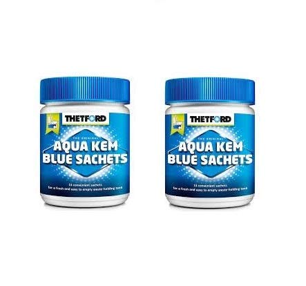 Thetford Aqua Kem Beutel 540 g (18 x 30 g) 2er Set von Aqua Kem Sachets