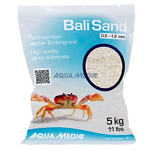 AQUAMEDIC Wasserbehandlungen für Aquarien Bali Sand 5 kg 0,5-1,2 mm von Aqua Medic
