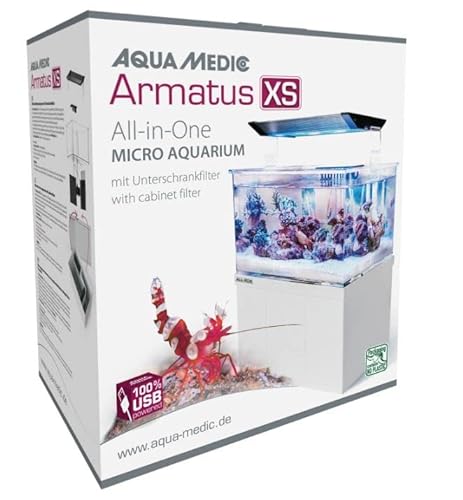 Aqua Medic Armatus XS, All-in-One Micro Aquarium mit Unterschrankfilter von Aqua Medic