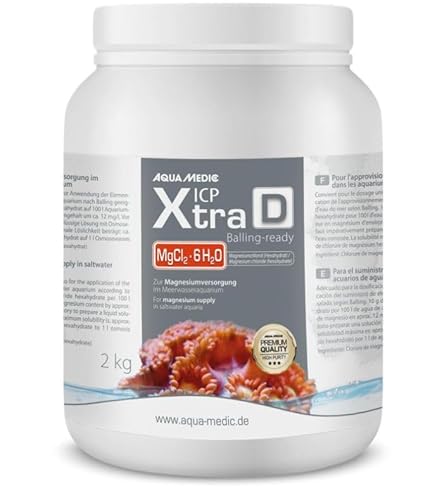 Aqua Medic ICP Xtra D, 2kg, Zur Magnesiumversorgung im Meerwasseraquarium von Aqua Medic