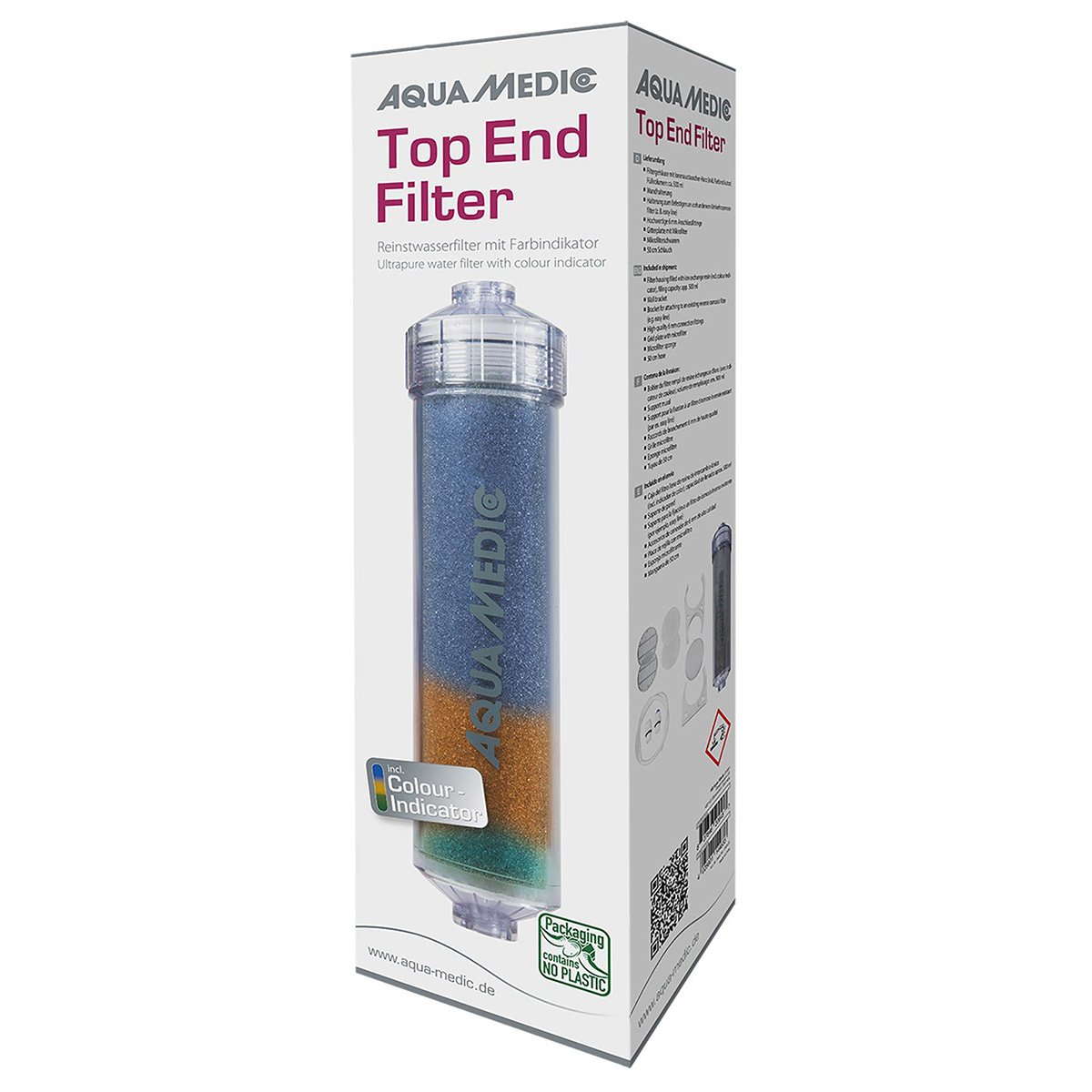 Aqua Medic Reinstwasserfilter Top End Filter + Farbindikator von Aqua Medic