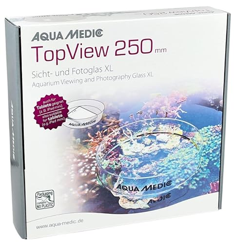 Aqua Medic TopView 250, Sicht- und Fotoglas XL Ø250 mm von Aqua Medic