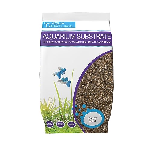 Aqua Natural Delta Sand 9 kg Substrat für Aquascaping, Aquarien, Vivarien und Terrarien von Aqua Natural