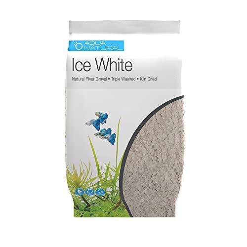 Kiessubstrat für Aquascaping, Aquarien, Vivarien und Terrarien, 4,5 kg, Weiß Kiessubstrat für Aquascaping, Aquarien, Vivarien und Terrarien, 4,5 kg, Weiß von Aqua Natural