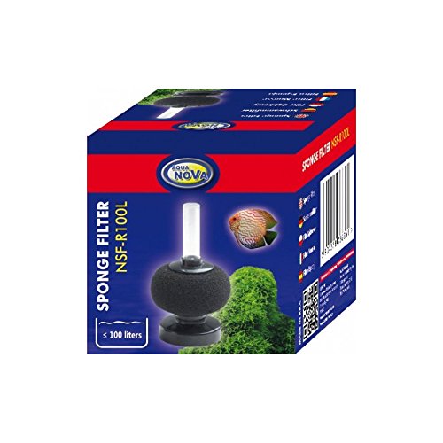 Aqua Nova Bio-Schwammfilter - mit einem Schwamm (Für 200Liter) von Ewbob